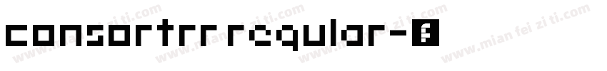 consortrr regular字体转换